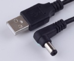 angle usb to dc cable