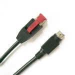 24v poweredusb to mini din 3 pin cable