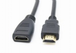 hdmi male to female extension cable